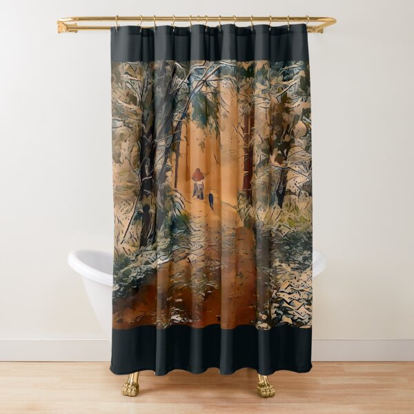 Amaretto Explorers Shower Curtain