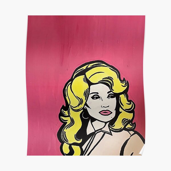 Dolly Parton Pop Art Poster