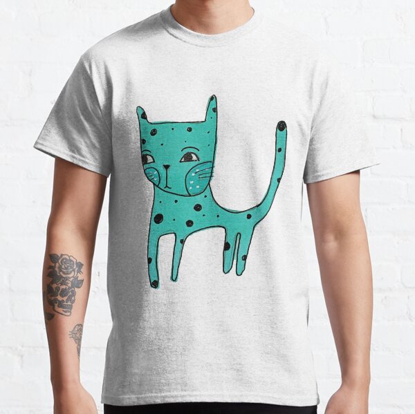Dotty Cat Classic T-Shirt
