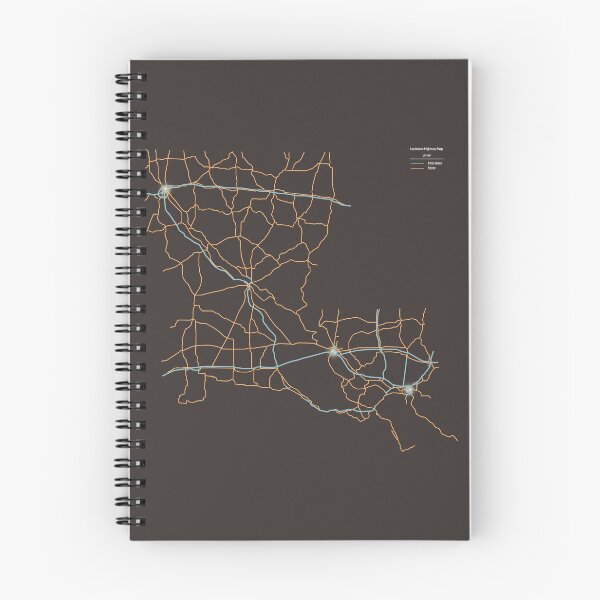 Item preview, Louisiana Highways designed and sold by FinlayMcNevin.
