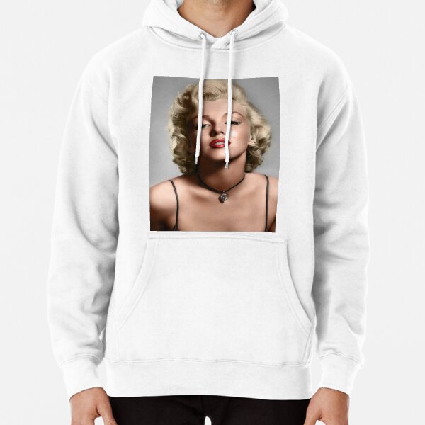 Marilyn monroe off hot sale white hoodie