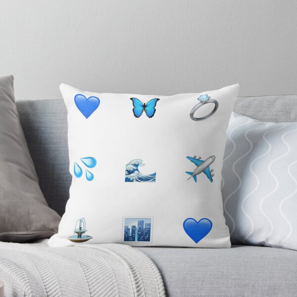 Item preview, Blue emojis designed and sold by erinsdrawings.