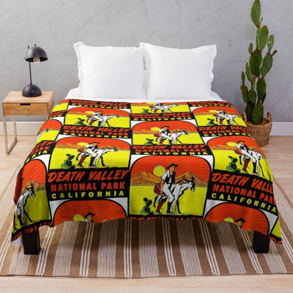 Item preview, Death Valley National Park Vintage Travel Decal designed and sold by hilda74.