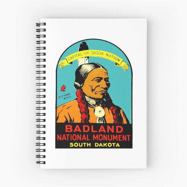 Item preview, Badlands National Park South Dakota Vintage Travel Decal designed and sold by hilda74.