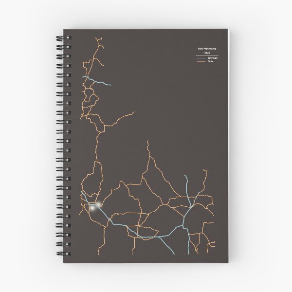 Item preview, Idaho Highways designed and sold by FinlayMcNevin.