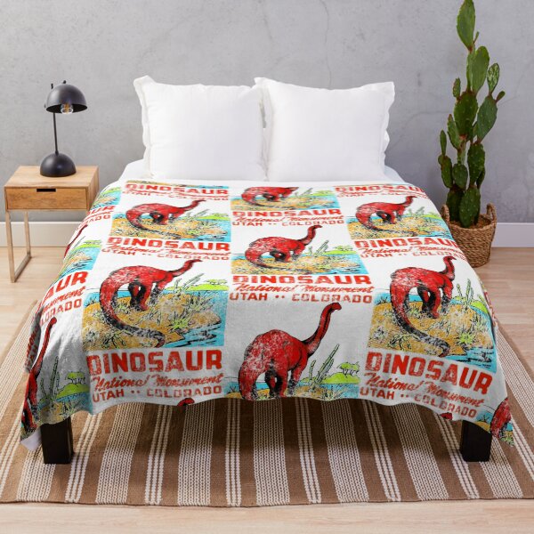 Item preview, Dinosaur National Monument Utah Colorado Vintage Travel Decal designed and sold by hilda74.
