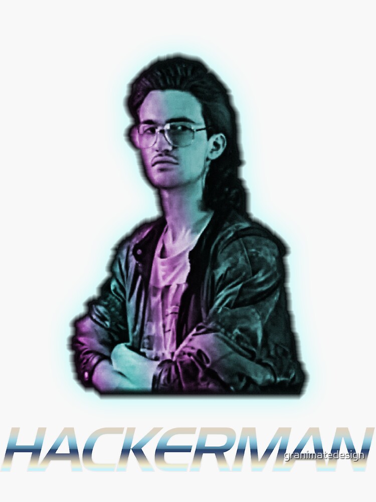 "SALE Kung Fury - Hackerman Design " Sticker for Sale by ...