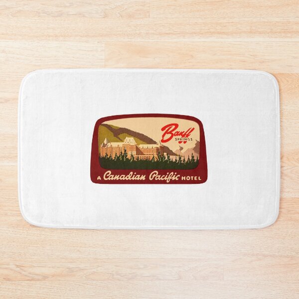 Item preview, Banff Springs Hotel Alberta Vintage Travel Decal designed and sold by hilda74.