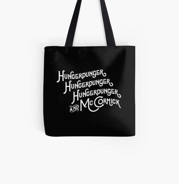 Hungerdunger, Hungerdunger, Hungerdunger & McCormick All Over Print Tote Bag