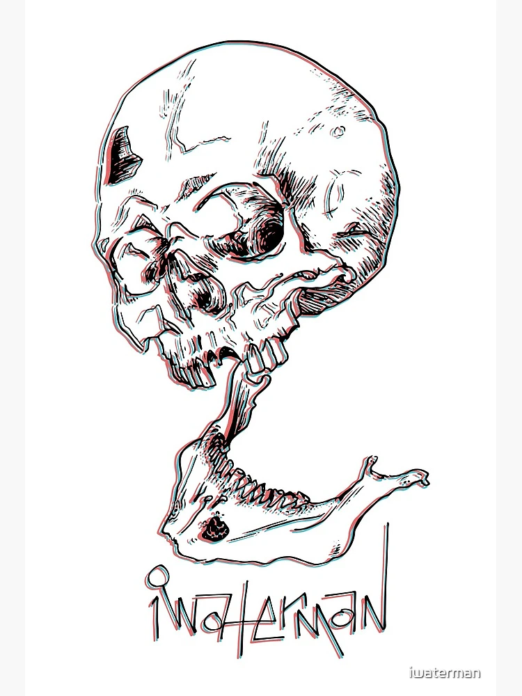 Poorly Made Art Done Right — Boredom skull #sketch #art #drawing #stuff  #things