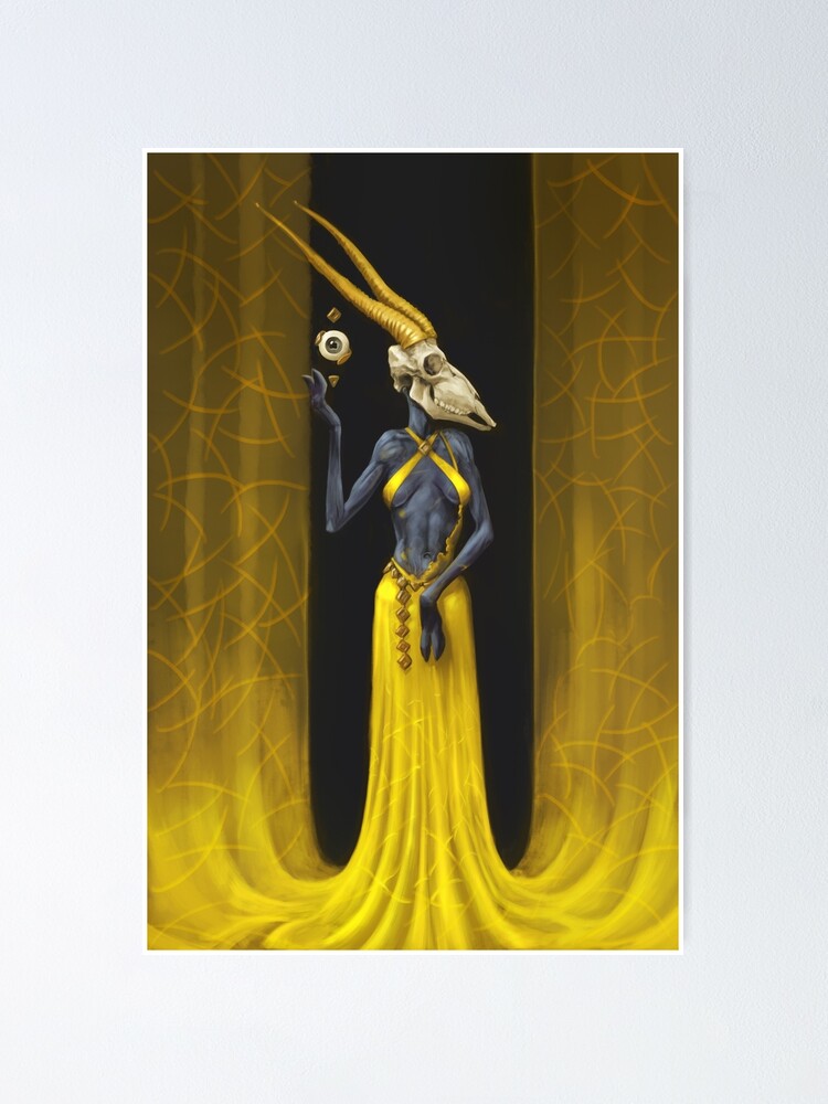 Alternate view of Hathorn | Digital Illustration Poster