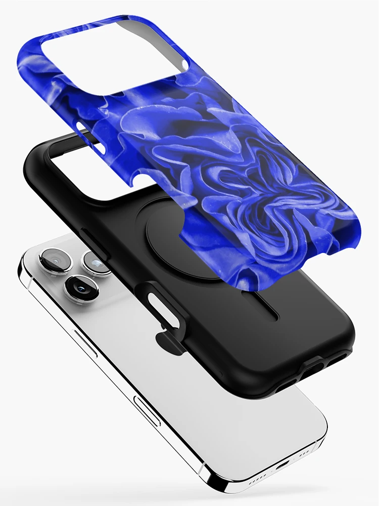 Thumbnail 2 of 4, iPhone Case, Blue Roses designed and sold by Raymond Gilford.