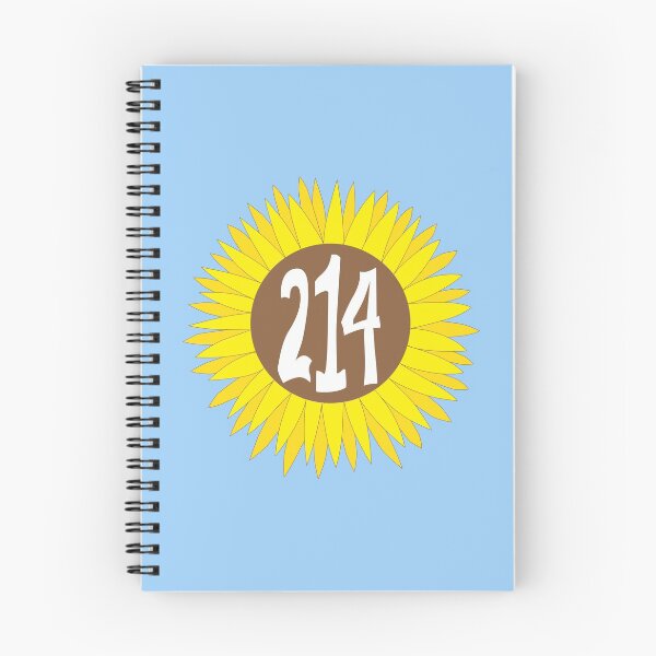 Item preview, Hand Drawn Texas Sunflower 214 Area Code designed and sold by itsrturn.