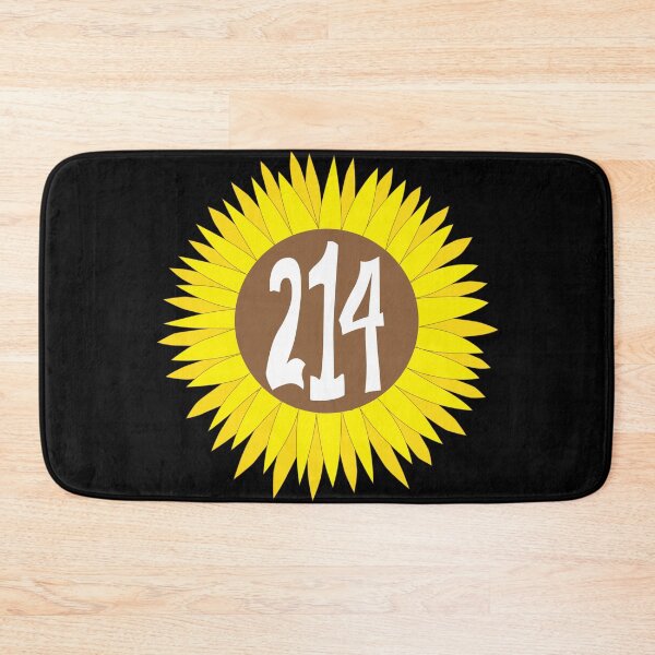 Item preview, Hand Drawn Texas Sunflower 214 Area Code designed and sold by itsrturn.