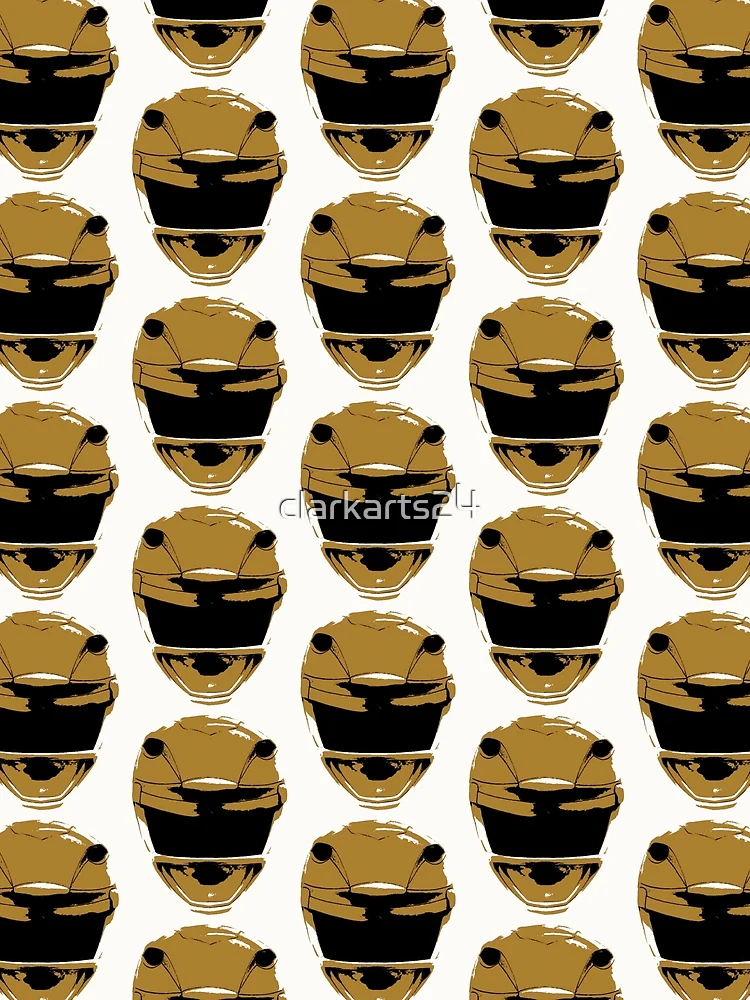 Thumbnail 3 of 3, Scarf, Yellow Ranger designed and sold by clarkarts24.