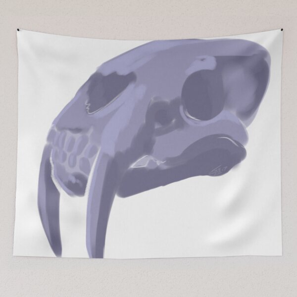 Item preview, saber skull  designed and sold by Taz Clark.