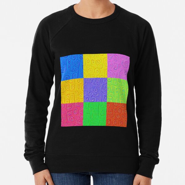 Deep Dreaming of a Color World 2K 2 Lightweight Sweatshirt