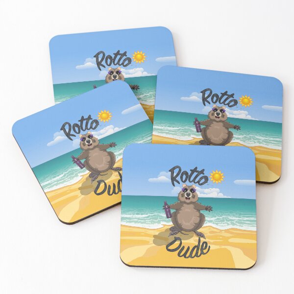 Item preview, Rotto Dude - Rottnest Island Quokka on the Beach by Amanda M Lucas designed and sold by Amanda Lucas.