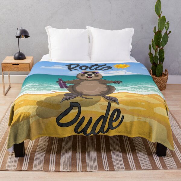 Item preview, Rotto Dude - Rottnest Island Quokka on the Beach by Amanda M Lucas designed and sold by Amanda Lucas.