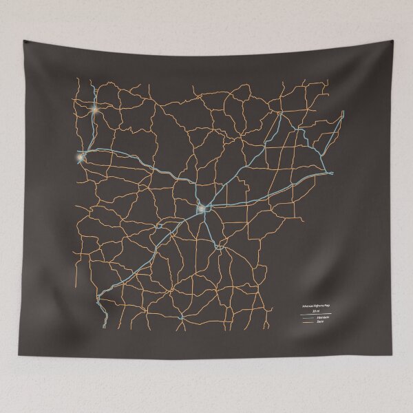 Item preview, Arkansas Highways designed and sold by FinlayMcNevin.