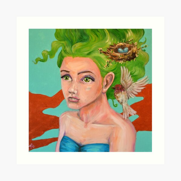 Feathered Nest Art Print
