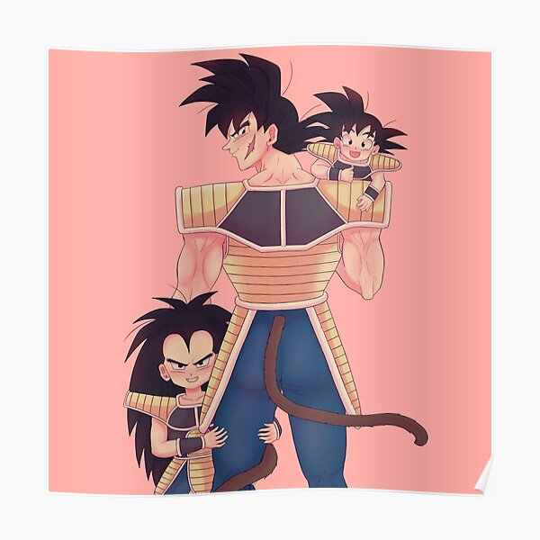 Goku Family Posters Redbubble - raditz roblox