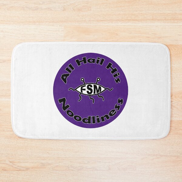 Item preview, Flying Spaghetti Monster (on purple) designed and sold by ColorfulCortex.