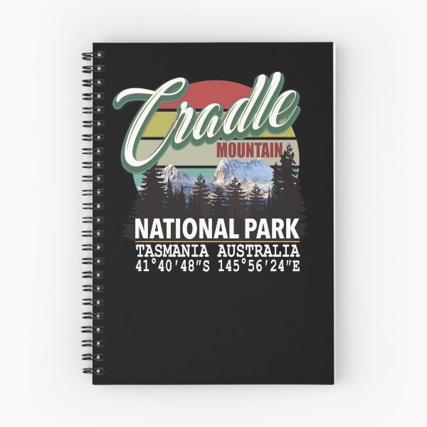 Item preview, Vintage Cradle Mountain National Park with GPS Location Tasmania Australia designed and sold by Bullish-Bear.