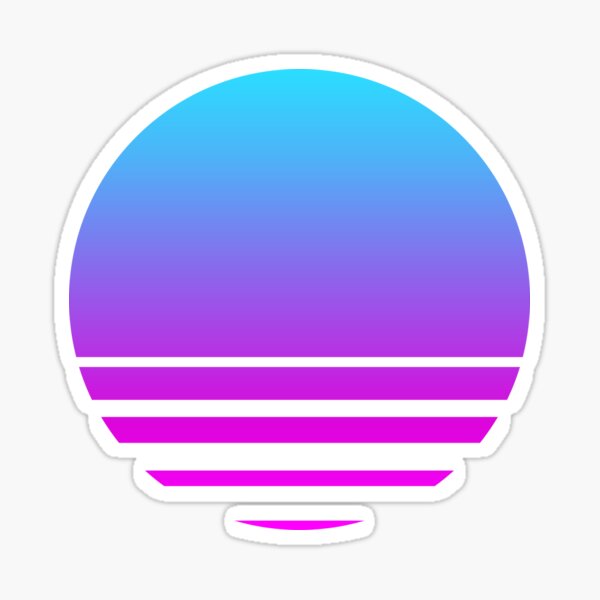 Item preview, Synthwave Purple Sun Set  designed and sold by Matas Cuplinskas.