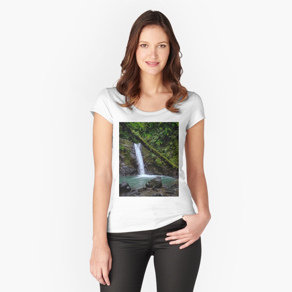 Item preview, Fitted Scoop T-Shirt designed and sold by darren-j-mcleod.