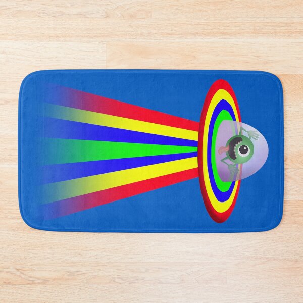 Item preview, Funny Alien Rainbow Spacecraft designed and sold by Gravityx9.
