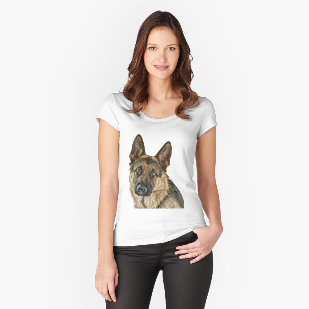 Item preview, Fitted Scoop T-Shirt designed and sold by bywhacky.