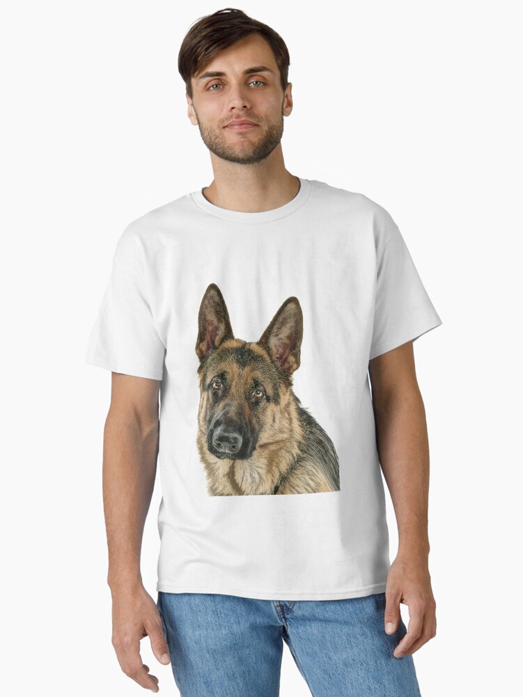 Thumbnail 1 of 7, Classic T-Shirt, GSD bywhacky designed and sold by bywhacky.