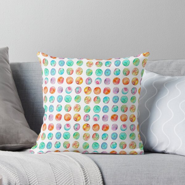 Item preview, Multicolored Watercolor Bubbles designed and sold by Amandeen.