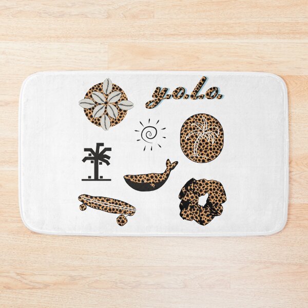Item preview, Cheetah Animal Print Summer Palm Tree Fun Sticker Pack designed and sold by The-Goods.