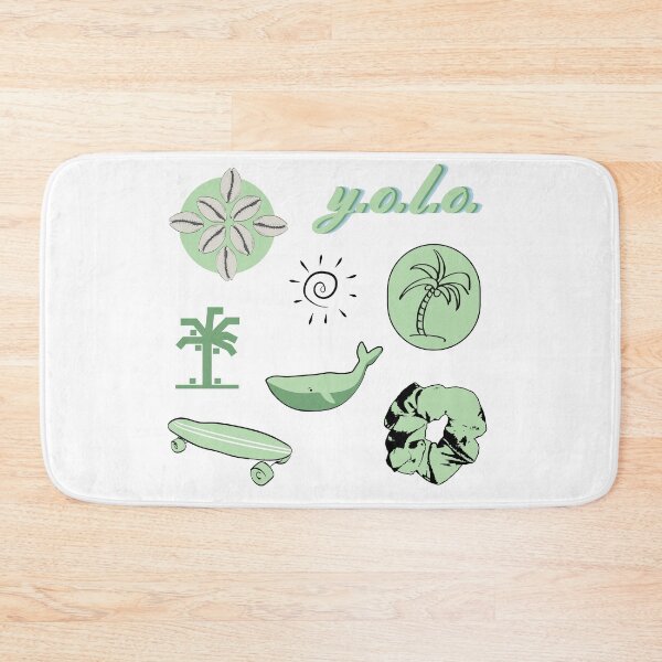 Item preview, Light Green Summer Palm Tree Fun Sticker Pack designed and sold by The-Goods.