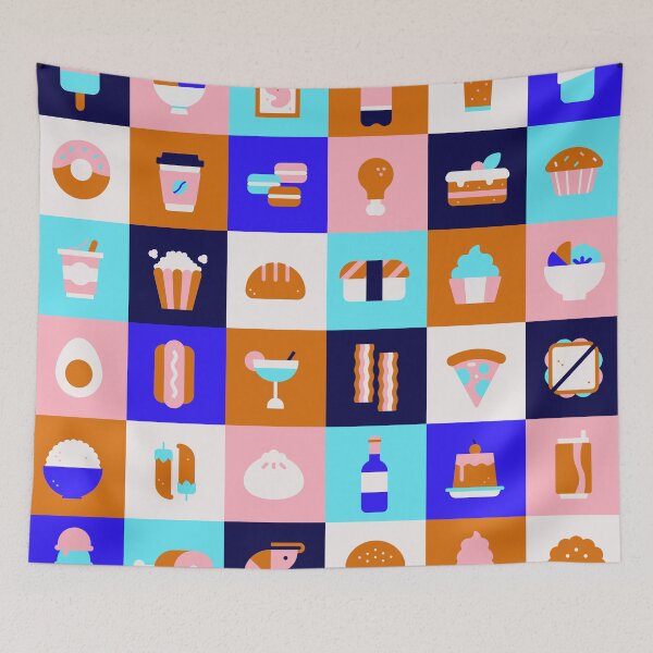 Item preview, Food Pattern designed and sold by no-eye-deer.