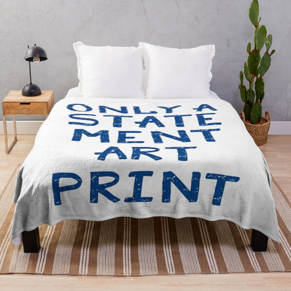 Item preview, ONLY A STATEMENT PRINT designed and sold by Hell-Prints.