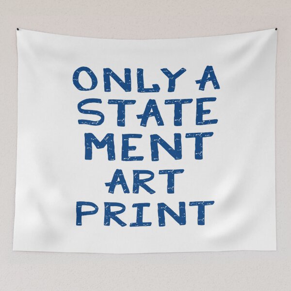 Item preview, ONLY A STATEMENT PRINT designed and sold by Hell-Prints.