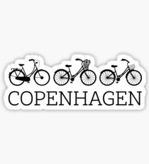 Copenhagen Bicycle - Danish by Design Sticker