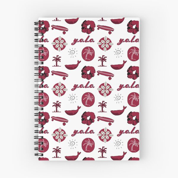 Item preview, Maroon Summer Palm Tree Fun Sticker Pack designed and sold by The-Goods.