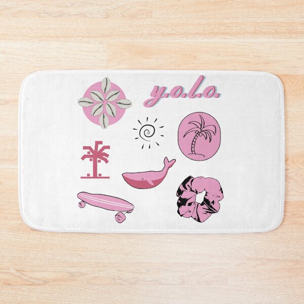 Item preview, Pink Summer Palm Tree Fun Sticker Pack designed and sold by The-Goods.