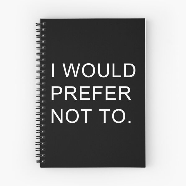 Item preview, I would prefer not to. designed and sold by flavioflavio.
