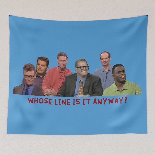 Item preview, Whose Line is it Anyway Cast! designed and sold by KaptainAndy.