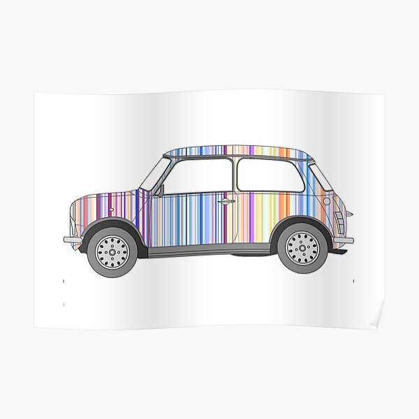 Mini Stripes Poster