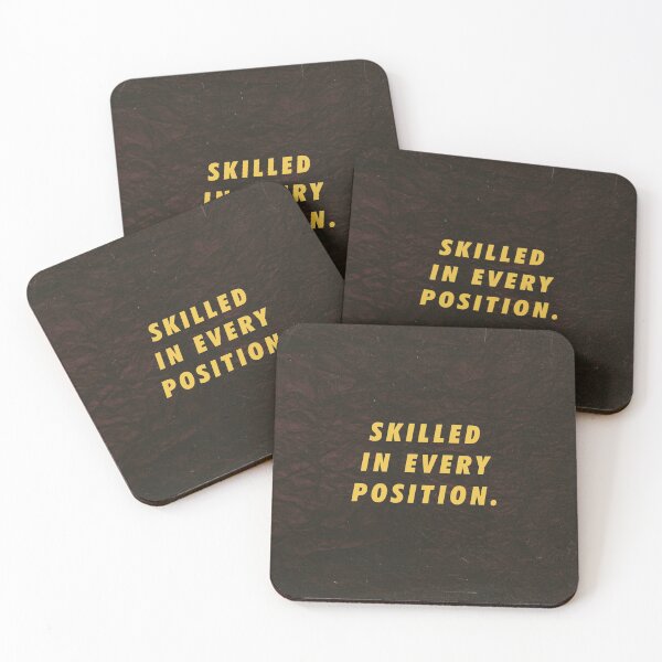 Item preview, Skilled in every position Moving Forward designed and sold by artworkbyrihen.