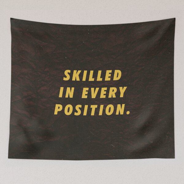 Item preview, Skilled in every position Moving Forward designed and sold by artworkbyrihen.