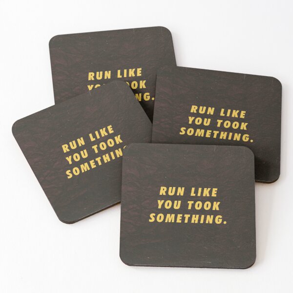 Item preview, Run like you took something Moving Forward designed and sold by artworkbyrihen.