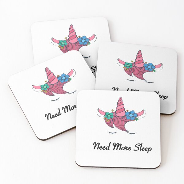 Item preview, Sleeping Unicorn - Need More Sleep designed and sold by EmNe.