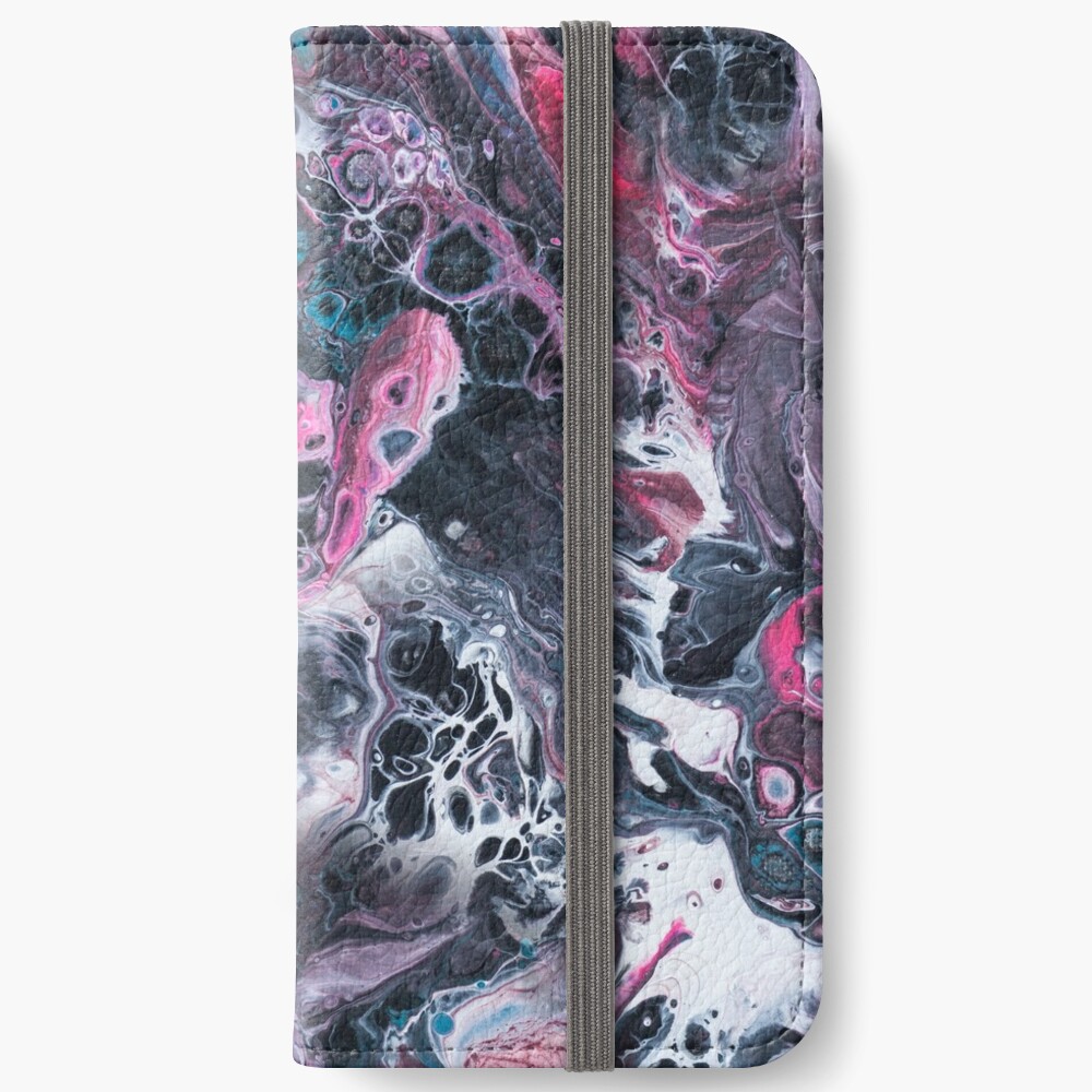 Fluid Painting Pattern iPhone Wallet
